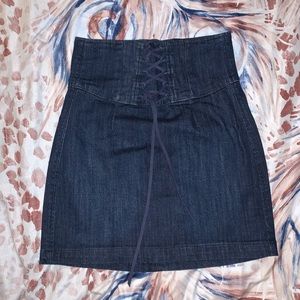 Denim skirt